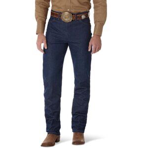 Wrangler Men's Cowboy Cut Original Fit Rigid Indigo Jeans 13MWZPW 34 X 32 NWT